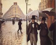 Gustave Caillebotte Paris Street,Rainy Day oil painting picture wholesale